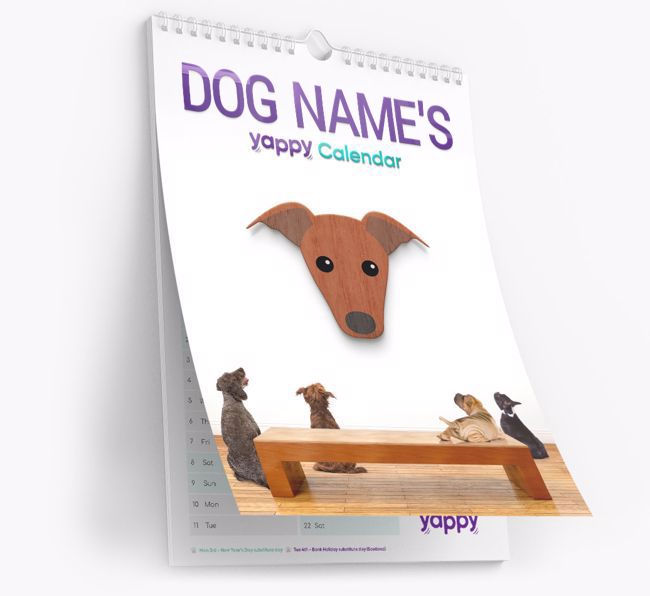 Personalised {dogsName}'s 2024 Calendar